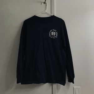 Men’s Active Ride Shop Medium Blue Long Sleeve